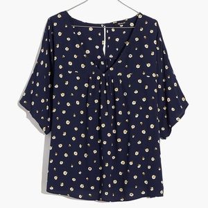 Madewell Floral top